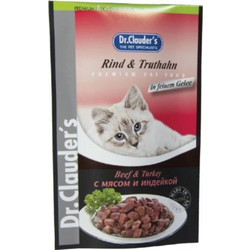 Dr. Clauder's Cat Beef & Turkey 100gr