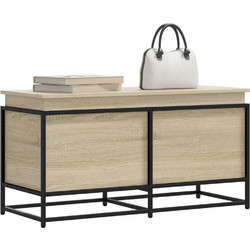 Κουτί Αποθήκευσης με Sonoma Δρυς 100x40x51,5 εκ. Επεξ. Ξύλο