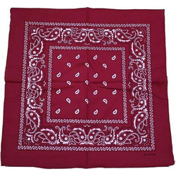 Bandana Paisley Burgundy 13298-BUR