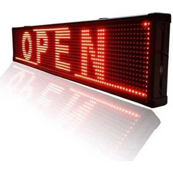 Πινακίδα LED WIFI - 103x23cm - RED - 0046185
