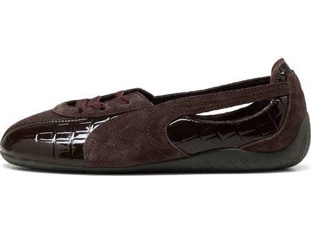 Μπαλαρινες Speedcat Nova Croc 408813 01 chocolate fondue-gum