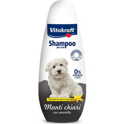 Vitakraft Σαμπουάν για Ανοιχτόχρωμο Τρίχωμα 250ml