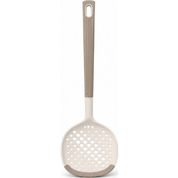 Κουτάλα Τρυπητή 854233 34x10cm Beige Ankor Σιλικόνη, Πολυπροπυλένιο