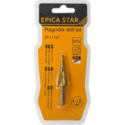 EPICA STAR ΚΩΝΙΚΟ ΤΡΥΠΑΝΙ ΔΙΑΒΑΘΜΙΣΜΕΝΗΣ ΚΟΠΗΣ 4-12ΜΜ EP-11167