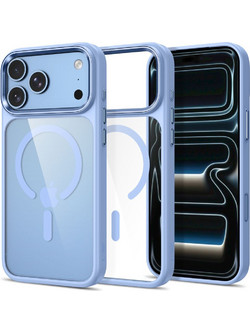 Tech-Protect MagMat MagSafe CC Θήκη iPhone 17 Pro / 18 Pro Light Blue / Clear