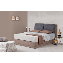 Linea Strom Milena Κρεβάτι Ημίδιπλο Υφασμάτινο 110x200cm