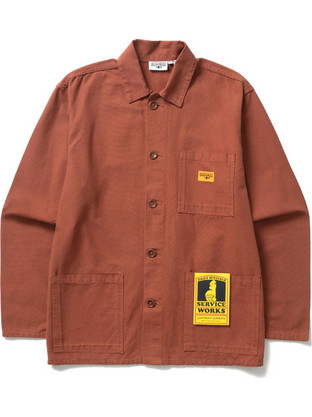 Service Works Classic Chore Shirt Ανδρικό Πουκάμισο Χάλκινο