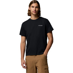 Columbia Ανδρικό T-Shirt Csc Logo Back 2155011-010 Μαύρο - Πολύχρωμο