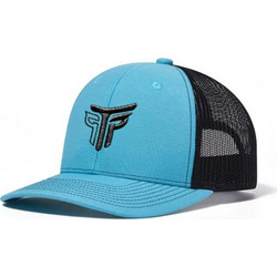 Takeposition Ανδρικό Καπέλο Boater με Δίχτυ Snapback Υφασμάτινο Τιρκουάζ 911-0016-0010