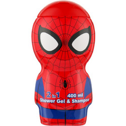Air Val Spider-Man Παιδικό Σαμπουάν & Αφρόλουτρο 400ml