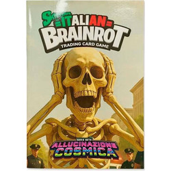 Italian Brainrot Series 2 Allucinacion Cosmica Album + Pack of 7 collectible cards