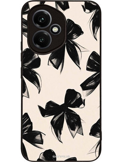 Sonique Diva Series Θήκη (Honor 400 5G) Μαύρα Φιογκάκια