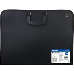 Τσάντα Μεταφοράς Σχεδίων A3 PP 51x41cm Μαύρη Alsuomi AL6240
