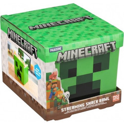 PP MINECRAFT CREEPER STREAMING SNACK BOWL PP14880MCF