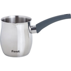 Fest Μπρίκι Ανοξείδωτο 18/10 800ml για 8 Φλιτζάνια | Επαγωγικό