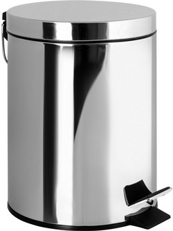 Κάδος Απορριμμάτων 12L Stainless Steel Φ25x41.5cm AWD02030008