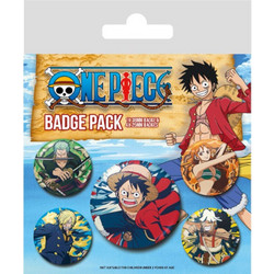 One Piece set 5 pins