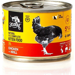 3COTY 35. Chicken and krill (kitten) - wet cat food - 180g