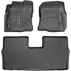 ΠΑΤΑΚΙΑ ΛΑΣΤΙΧΟ ΣΚΑΦΑΚΙΑ ΜΑΥΡΑ ΓΙΑ JEEP CHEROKEE 2002-2007 ΕΜΠΡΟΣ-ΠΙΣΩ WEATHERTECH -ΣΕΤ 4 ΤΕΜ