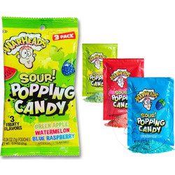 Warheads Sour Popping Candy 3Pack 21gr (WH262950)