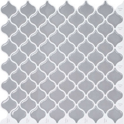 Tile Λαμπτήρα 20 τεμ. Γκρι 27 x 27 εκ. Πολυουρεθάνη και PET 42046238