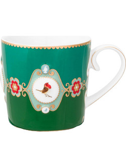 Κούπα 150ml Pip Studio - Love Birds Medallion Emerald-Green