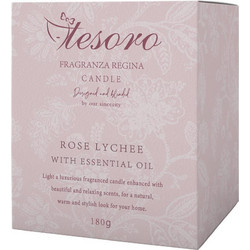 ΚΕΡΙ ΑΡΩΜΑΤΙΚΟ 180ΓΡ TESORO ROSE LYCHEE