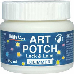 Kreul 150ml Art Potch Κόλλα και Βερνίκι Decoupage Mix Glitter
