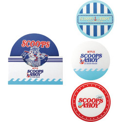 Stranger Things Scoops Ahoy Coaster 4-Pack