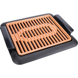 GEM BN3670 Ηλεκτρική Ψησταριά Πλάκας 1250W με Ρυθμιζόμενο Θερμοστάτη 30.5x25.5cm