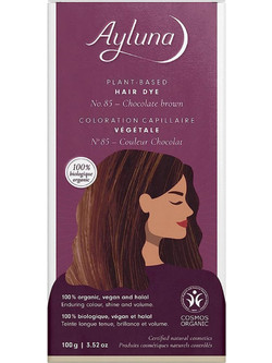 Ayluna Plant-Based Hair Dye 85 Chocolate Brown 100gr