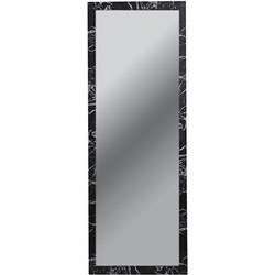 ΚΑΘΡΕΦΤΗΣ ΠΛΑΣΤΙΚΟΣ ΜΑΥΡΟΣ 30x90cm ESTHETI EUROLAMP BLACK Plastic Πλαστικό 3444
