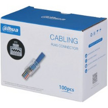 Dahua PFM976-631-PT - Pass through βίσματα RJ45 για καλώδιο CAT6 - 100τεμ