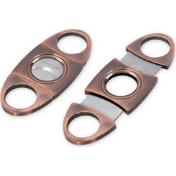 Κόφτης Πούρων Gentelo Cigar Cutter Metal Copper 2-Blade - 9cm (8016)