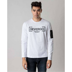 Devergo Men's L/S T-Shirt 4008 - White
