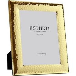 Eurolamp 815-00182 Κορνίζα Μεταλλική με Χρυσό Πλαίσιο 15x20cm 5207227550638