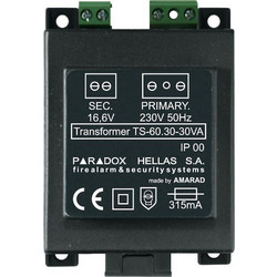 Paradox M/T 16.6V30W Τροφοδοτικό Συστημάτων Συναγερμού