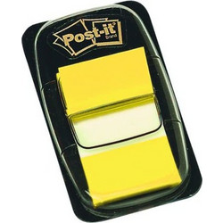Σελιδοδείκτες 3Μ Post-It 25X43εκ Χρώμα Κίτρινο 50Φύλλα