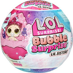 L.O.L. Surprise! Bubble Surprise Lil Sisters Κούκλα Αδελφούλα - 1 Τμχ