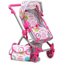 Cangaroo Καρότσι για Κούκλα Pink Rose για 3+ ΕτώνΚωδικός: 9651B