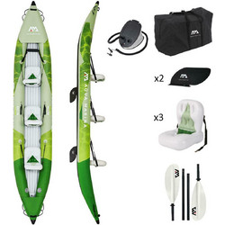 Aqua Marina Betta Φουσκωτό Kayak 3 Ατόμων Πράσινο 15686