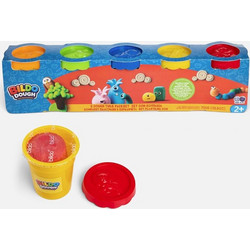 DOH Πλαστελίνη Ζωάκια 5x140g