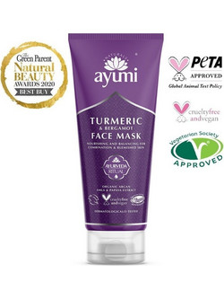 Ayumi Turmeric & Bergamot Face Mask 100ml