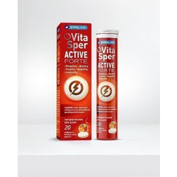 Vitasper Active Forte Vitamins & Minerals Tutti Fruti 20 Αναβράζοντα Δισκία