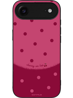 Sonique Delulu Polka Era Series Top Cherry Θήκη iPhone 17 Air