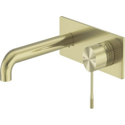 Sparke Miratto 04 Brushed Gold - Εντοιχιζόμενη Μπαταρία Νιπτήρα