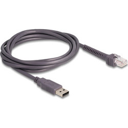 DeLOCK RJ50 F/UTP Καλώδιο Δικτύου 2m Grey 90599