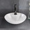 Sanitec Ionion 207 Επικαθήμενος Νιπτήρας Μπάνιου Οβάλ 46x36x15.5cm 152-207CEMENT