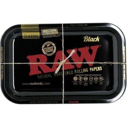 Δίσκoς για στριφτό Raw Black Rolling Tray Medium 716165286424