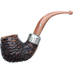 Peterson Derry Rusticated 221 Fishtail πίπα καπνού 5390060612435